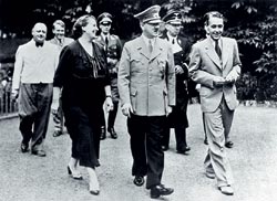 1940-е. Винифрид Вагнер и Гитлер